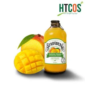 Nước Ép Trái Cây Lên Men Xoài Bundaberg Tropical Mango Sparkling Drink 375ml Úc