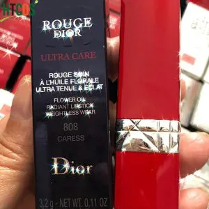 Son Dior Rouge Dior Ultra Care 808 Caress 3.2gr Pháp mua ở đâu