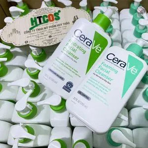 Sữa Rửa Mặt Cho Da Khô Cerave Hydrating Facial Cleanser 355ml công dụng