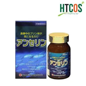 Hỗ trợ xương khớp Viên hỗ trợ trị gout Anserine Minami Healthy Foods 240v Nhật