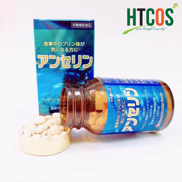 Hỗ trợ xương khớp Viên hỗ trợ trị gout Anserine Minami Healthy Foods 240v Nhật mua ở đâu giá tốt nhất