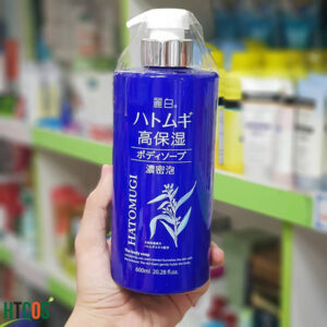 Sữa Tắm Hatomugi Xanh 600ml