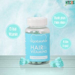 Kẹo Dẻo Bổ Sung Vitamin Kích Thích Mọc Tóc Hair Vitamins Sugarbearhair