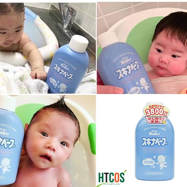 Sữa Tắm trị rôm sảy Skina Babe 500ml Nhật Bản