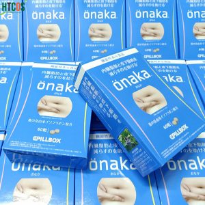 Thực phẩm chức năng Thuốc giảm mỡ bụng Onaka Pillbox Nhật Bản 60 viên