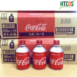 Coca Cola chai nhôm nắp vặn 300ml nội địa nhật
