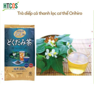 Trà diếp cá Orihiro 60 gói của Nhật Bản - Thanh lọc, thải độc