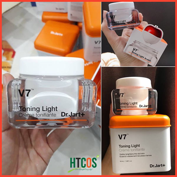Kem dưỡng trắng da V7 Toning Light Dr Jart 50ml của Hàn Quốc