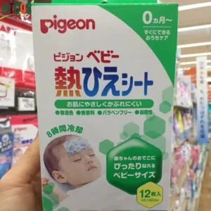 Miếng Dán Hạ Sốt Pigeon dành cho bé từ sơ sinh trở lên có tốt không