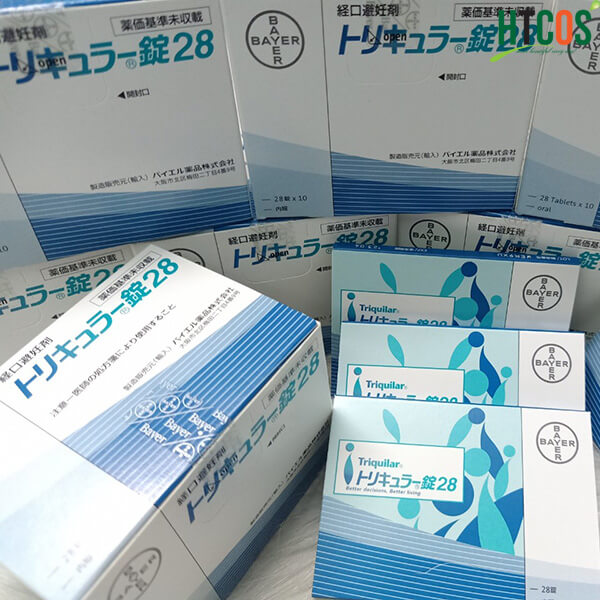 Thuốc Ngừa Thai Hằng Ngày Bayer Triquila 28V Nhật Bản 12