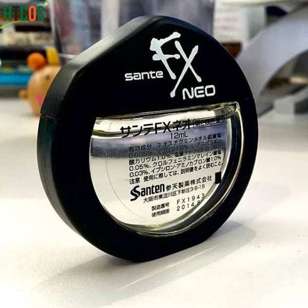 Công dụng của chai nhỏ mắt Sante FX Neo 12ml Nhật Bản