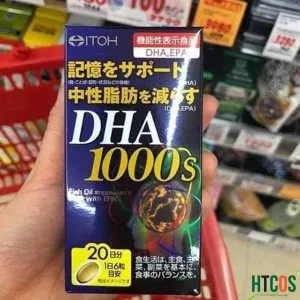 Viên uống bổ não Itoh DHA 1000mg Nhật Bản 120 viên mua ở đâu chính hãng