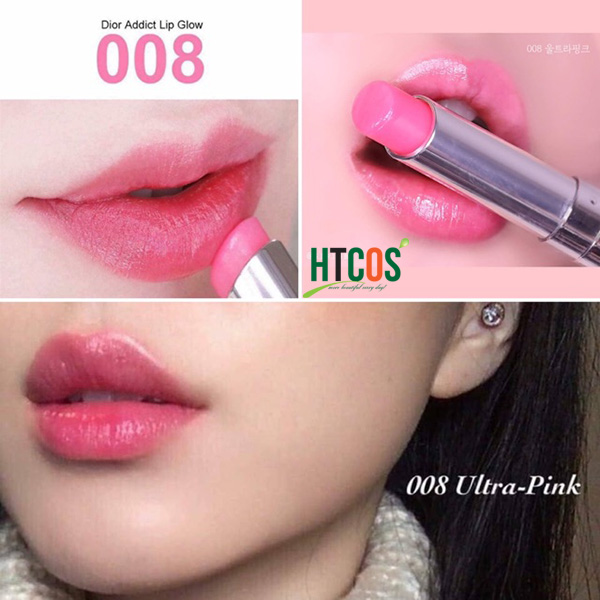 dior lip glow 008 ultra pink