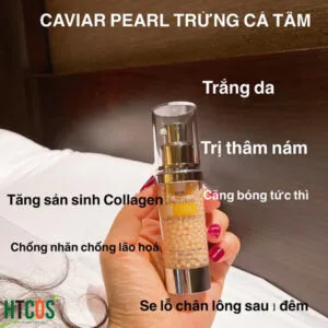 Tinh Chất Trị Nám Trứng Cá Hồi Ngọc Trai Genie Caviar Pearl Capsule Ampoule có tốt không