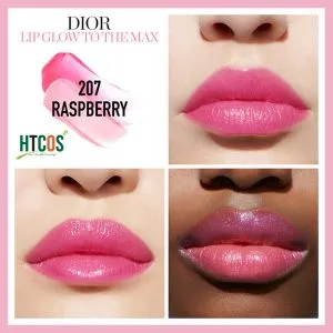Son Dưỡng Dior Addict Lip Glow To The Max 207 Raspberry Kẹo Ngọt Đốn Tim Chị Em Từ Packaging Lộng Lẫy Cho Đến Chất Son