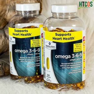 OMEGA 3-6-9 SUPPORTS HEART HEALTH 1600mg-325 Viên