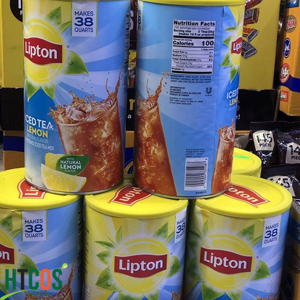 Bột Trà Chanh Lipton Iced Tea Lemon 2.54kg Mỹ mua ở đâu