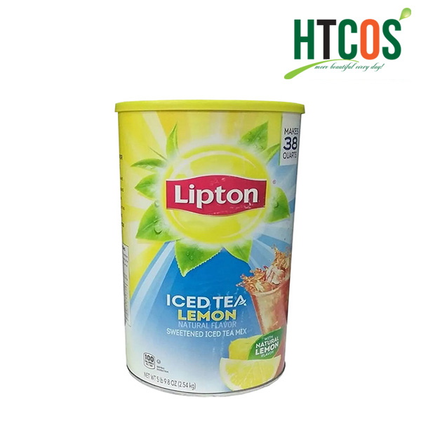 Bột Trà Chanh Lipton Iced Tea Lemon 2.54kg Mỹ