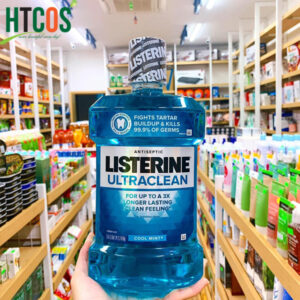 Cặp Nước Súc Miệng Listerine Ultraclean Cool Mint giá bao nhiêu