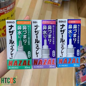 Thuốc Xịt Trị Xoang Mũi Sato Nazal 30ml Nhật Bản giá bao nhiêu