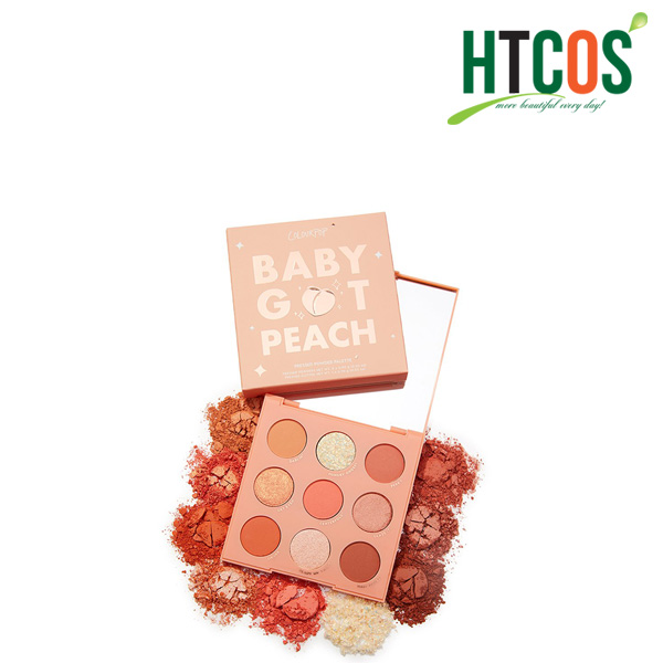 Bảng Phấn Mắt 9 Ô Colourpop Baby Got Peach Eyeshadow Palettes Mỹ