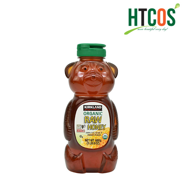 Mật Ong Kirkland Signature Organic Raw Honey 680gr Mỹ