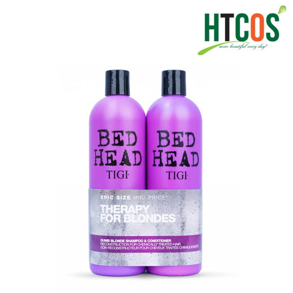 Bộ Gội Xả Tigi Bed Head Therapy For Blondes 750ml Mỹ