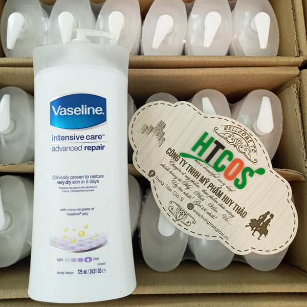 Sữa Dưỡng Thể Toàn Thân Vaseline Intensive Care Body Lotion 725ml USA sử dụng thế nào