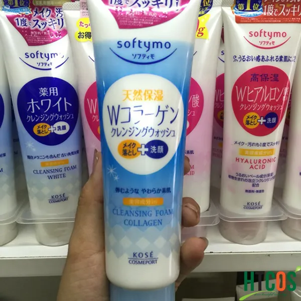 Sữa Rửa Mặt Kose Softymo 190gr Nhật Bản mấy màu
