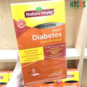 Viên Uống Vitamin Cho Người Tiểu Đường Nature Made Diabetes Health Pack 60 Gói Mỹ tốt không
