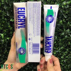 Kem Đánh Răng Tẩy Trắng Trị Hôi Miệng Eucryl Toothpaste 62gr Anh giá bao nhiêu