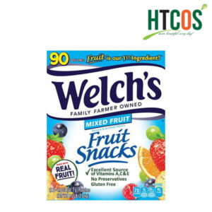 Kẹo Dẻo Trái Cây Welch's Fruit Snacks Hộp 90 Gói Mỹ