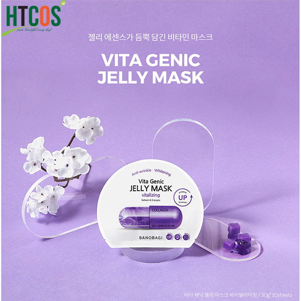 Mặt Nạ Giấy Giàu Vitamin Banobagi Vita Genic Jelly Mask Vitalizing Hàn Quốc Màu Tím mua ở đâu
