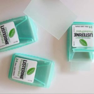 Miếng Ngậm Thơm Miệng Listerine Freshburst Pocketpaks 72 Miếng Mỹ mùi thơm không