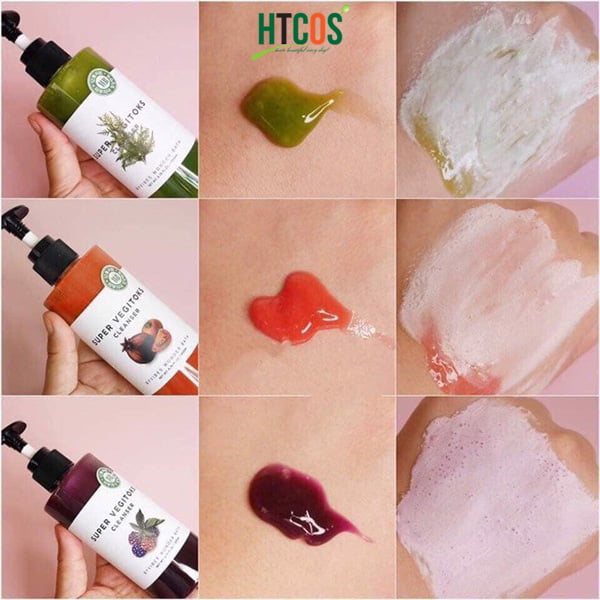Sữa Rửa Mặt Rau Củ Super Vegitoks Cleanser 300ml Hàn Quốc sử dụng thế nào