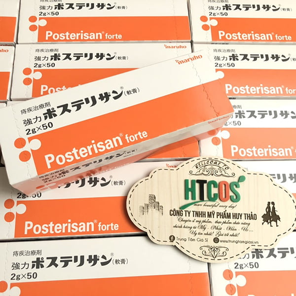 Thuốc Bôi Trĩ Posterisan Forte Hộp 50 Tuýp Nhật Bản mua ở đâu