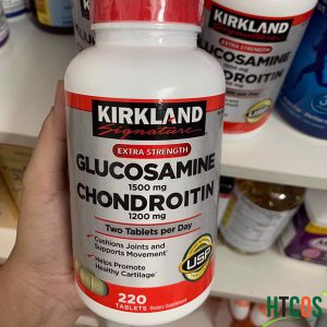 Viên Bổ Xương Khớp Kirkland Signature Glucosamine 1500mg Chondroitin 1200mg 220 Viên Mỹ giá bao nhiêu
