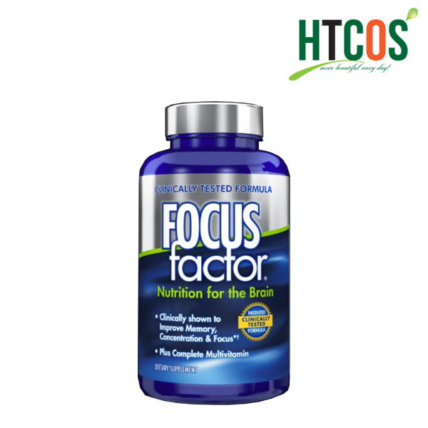 Viên Uống Bổ Não Focus Factor Nutrition For The Brain 180 Viên Mỹ