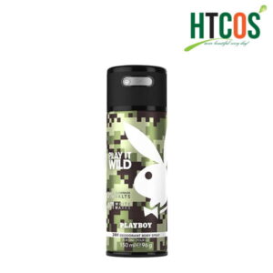 Xịt Khử Mùi Nam Playboy Play It Wild Deodorant Body Spray 150ml EU
