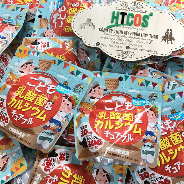 Kẹo Bổ Sung Canxi Và Axit Lactic Cho Bé Unimat Riken Bịch 90 Viên Nhật Bản mua ở đâu