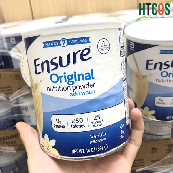 Sữa Bột Ensure Original Nutrition Powder Hộp 397gr Mỹ có tốt không