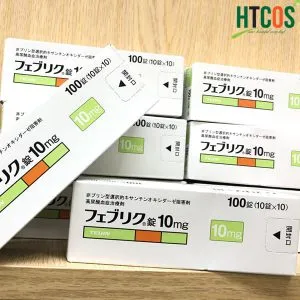 Viên Uống Đặc Trị Bệnh Gout Feburic Tablet 10mg 100 Viên Nhật Bản hiệu quả không