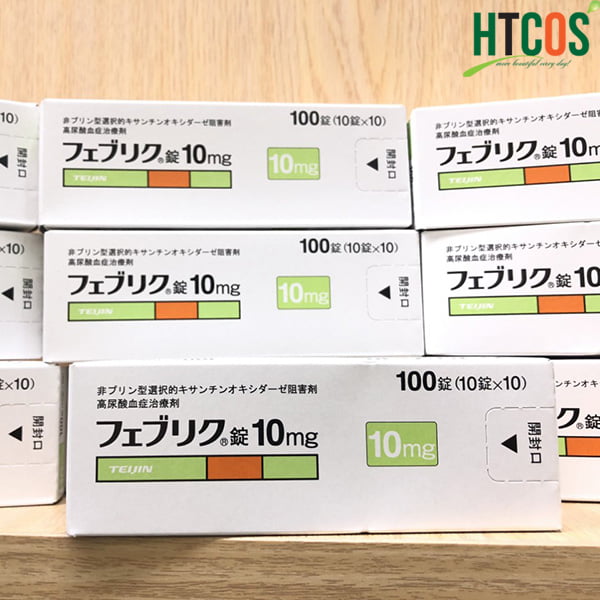 Viên Uống Đặc Trị Bệnh Gout Feburic Tablet 10mg 100 Viên Nhật Bản mua ở đâu