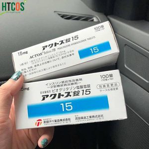 Viên Uống Đặc Trị Tiểu Đường Actos Tablet 15mg 100 Viên Nhật Bản hiệu quả không