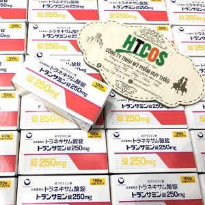 Viên Uống Trắng Da Trị Nám Transamin 250mg 100 Viên Nhật Bản Hộp Màu Đỏ mua ở đâu