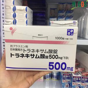 Viên Uống Trắng Da Trị Nám Transamin 500mg 1000 Viên Nhật Bản giá bao nhiêu