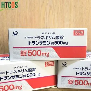 Viên Uống Trắng Da Trị Nám Transamin 500mg 500 Viên Nhật Bản Hộp Màu Đỏ giá bao nhiêu