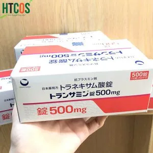 Viên Uống Trắng Da Trị Nám Transamin 500mg 500 Viên Nhật Bản Hộp Màu Đỏ tốt không