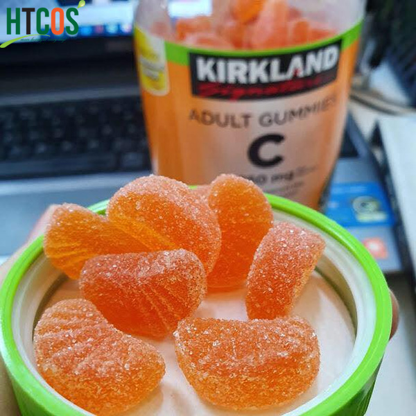 Kẹo Dẻo Bổ Sung Vitamin C Kirkland Signature Adult Gummies C 250mg Mỹ giá bao nhiêu