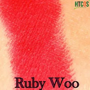 Son Mac Ruby Woo - Mac Lunar Illusions lên màu đẹp
